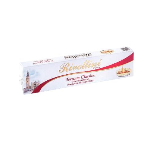 Torrone friabile ricoperto di cioccolato fondente — 100 g